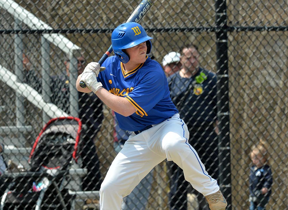 Baseball Records 19 Hits in 13-8 Win over Becker