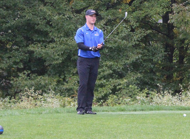 Men's Golf Tied for Fourth After Day One of the GNAC Championships