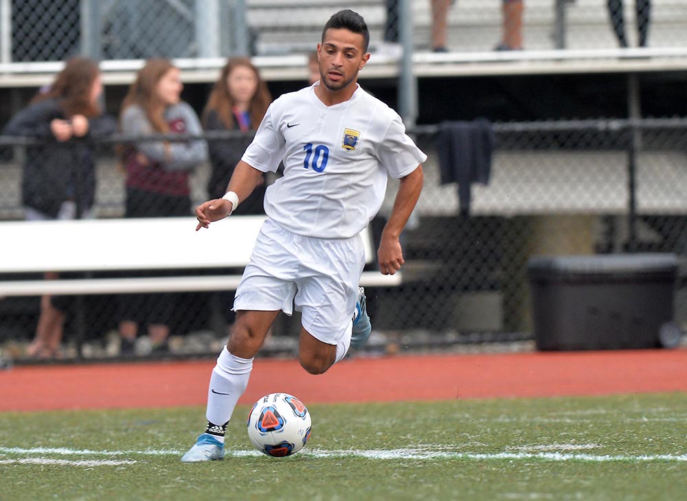 Men’s Soccer Overcomes Two-Goal Deficit and Defeats Mitchell in Overtime, 4-3