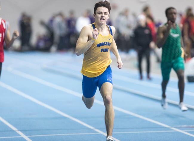 Strong Showing for Men's Indoor Track & Field at BU Valentine Invitational