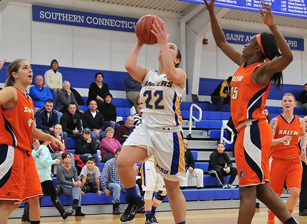 Women’s Basketball Claims First Win of 2015-16 Season against Becker in Consolation Game