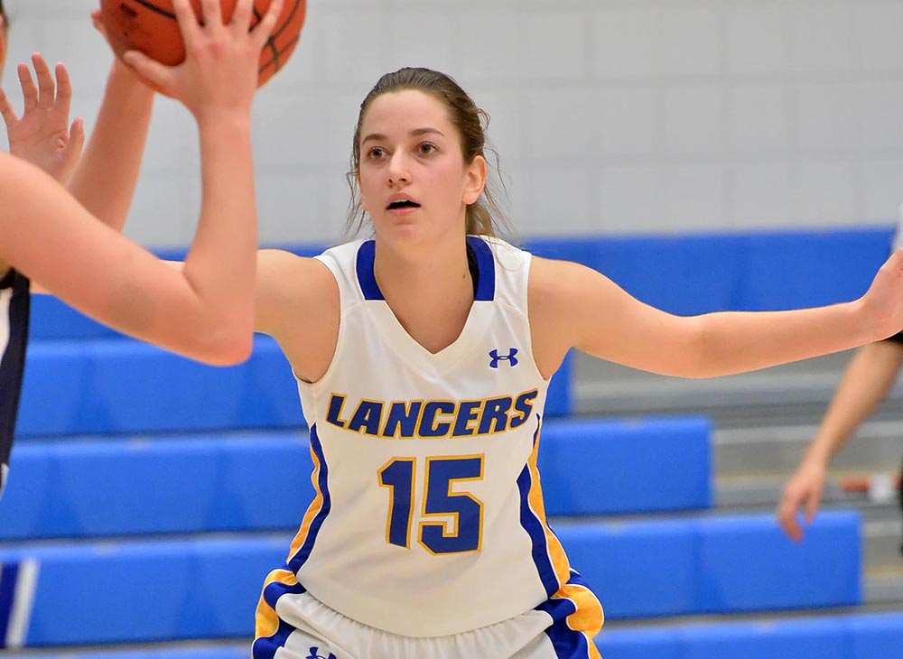 Berkel and Carens Pick Up Career High’s in Lancers’ 96-91 Loss to Westfield State