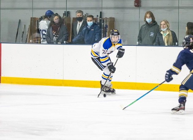 Women's Hockey Downed by Suffolk in Second Half of Home and Home