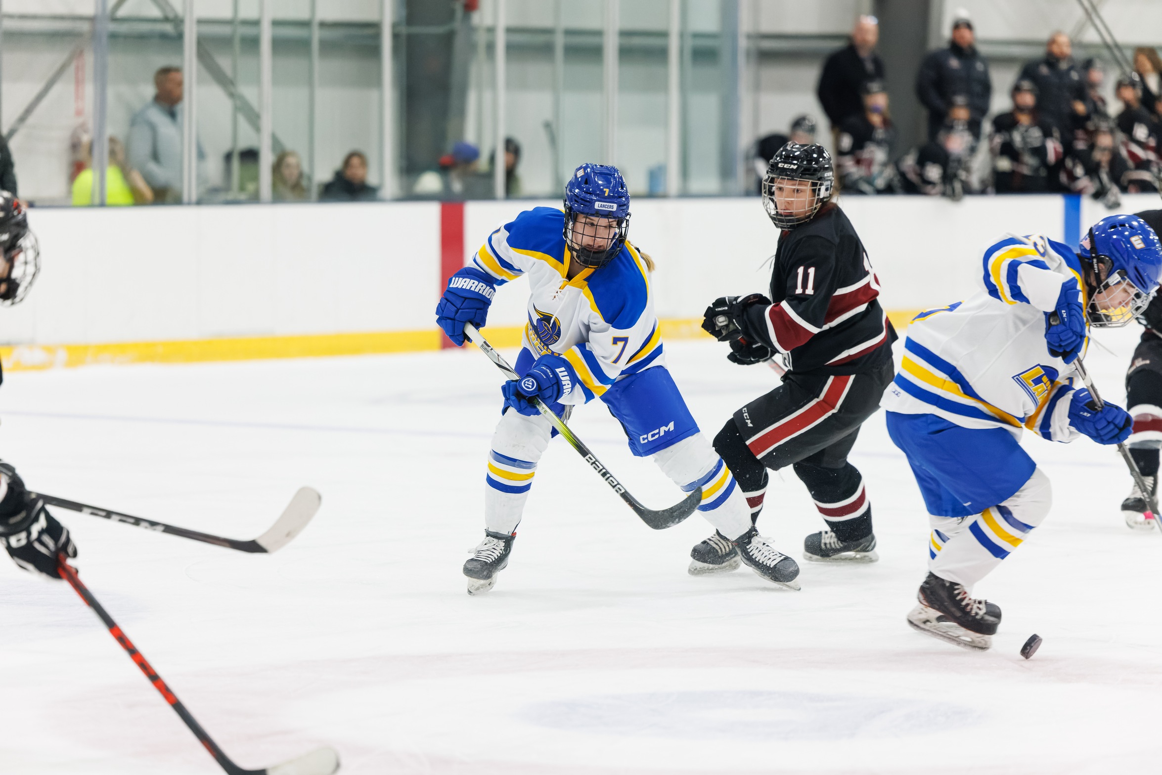 Lancers' Women Ice Hockey Grabs First Win of 2024, Downing Knights