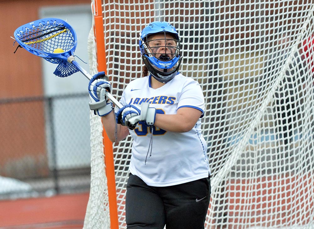 O’Brien Stops 20 Shots to Help Lancers to 10-6 “One Love” Win over UMass Dartmouth