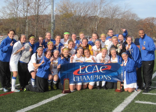 Women's Soccer Claims ECAC New England Championship In Shootout