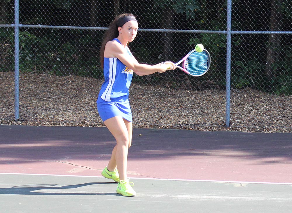 Strong Singles Play Leads Lancers to 6-3 Win over UMass Boston