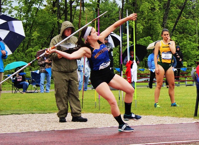 McFadries’ Javelin Throw at AIC Earns Her MASCAC Women’s Outdoor Field Athlete of the Week
