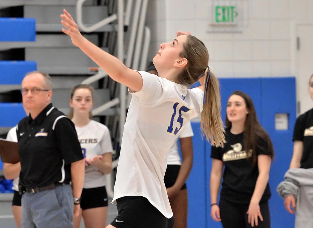 Women’s Volleyball Wins Nine Straight with Pair of Wins over Colby-Sawyer and Eastern Nazarene
