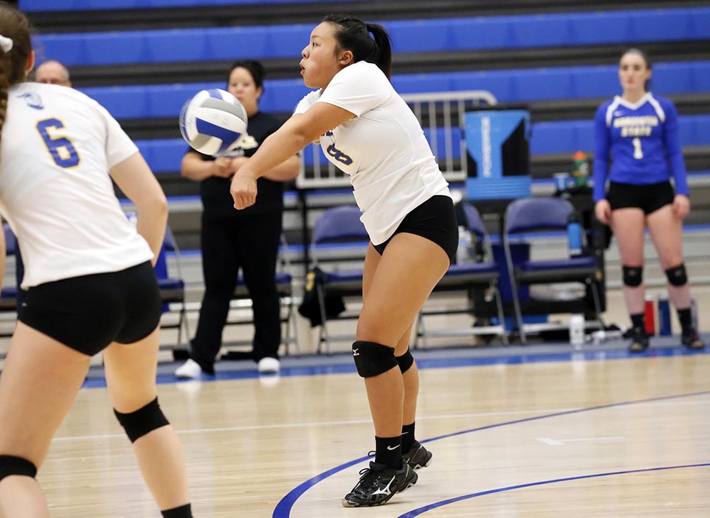 Women’s Volleyball Wraps Up Regular Season Play with Wins over Fitchburg State and Nichols on Senior Night