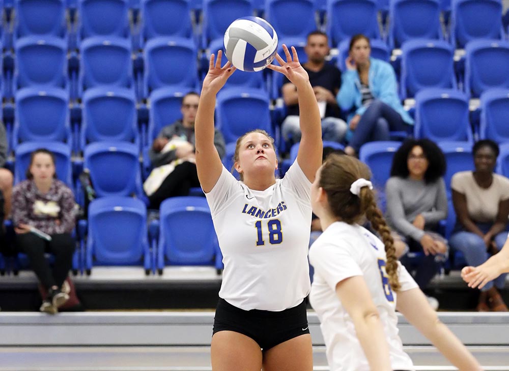 Nolan Surpasses 2,000 Assists as Volleyball Sweeps Westfield State