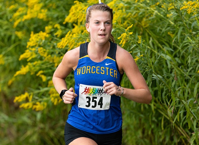 Senior Stories: Courtney Guay Found Her Stride Running for Worcester State