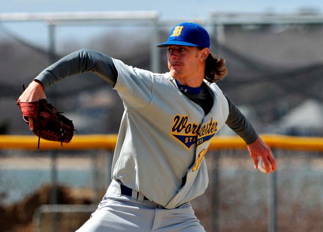 Libuda's Solid Outing Highlights Baseball's Split With Wheaton To Open Florida Trip