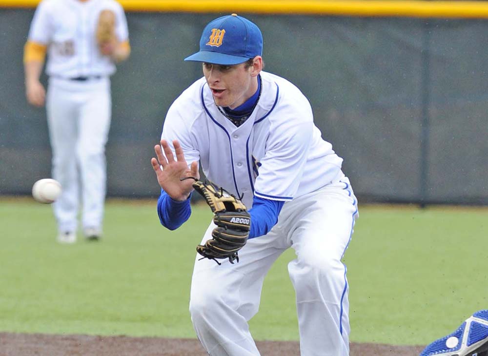 Baseball Opens Season with 15-14 Thriller over Fisher College