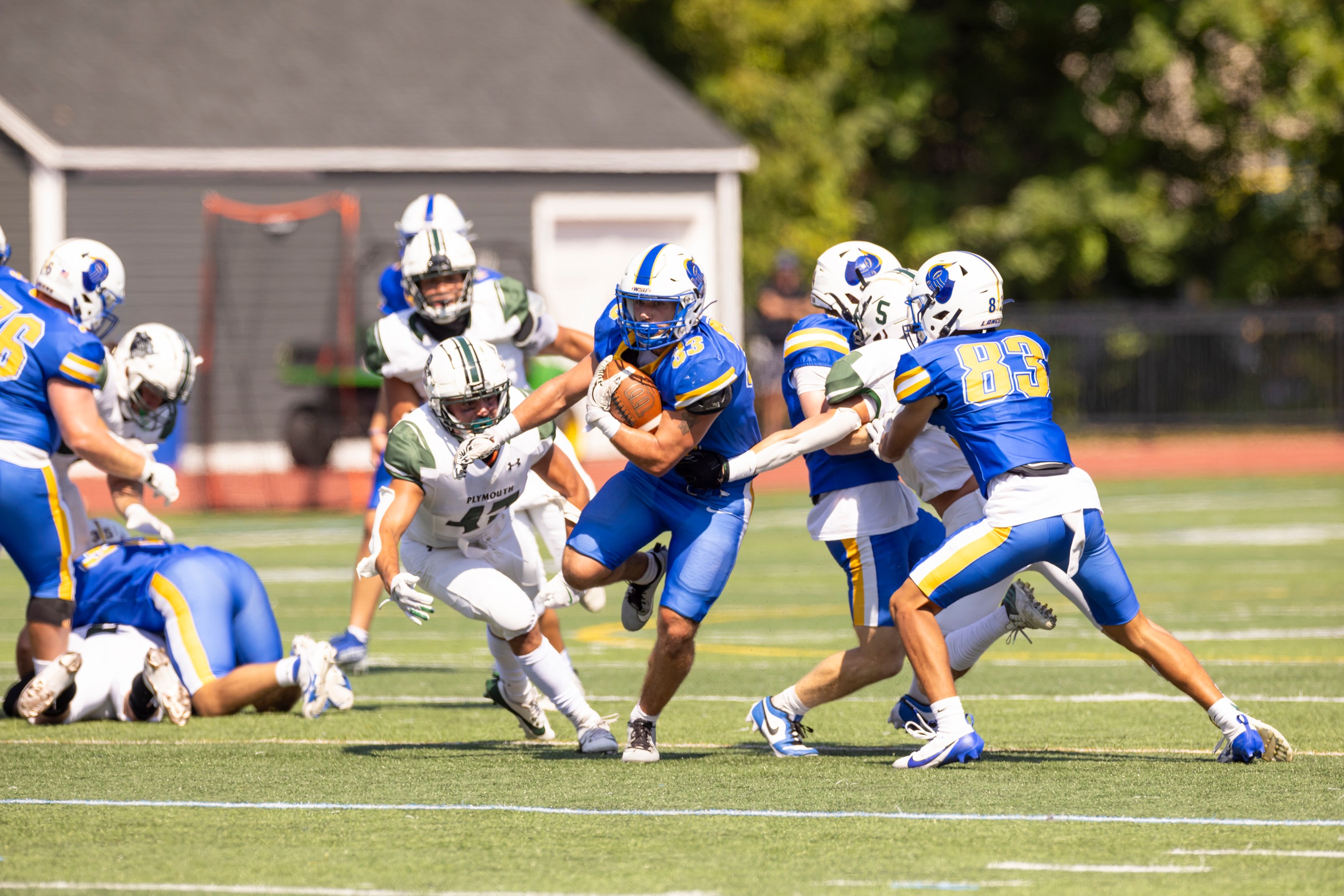 Lancers Soar Above Falcons in Second Straight Victory