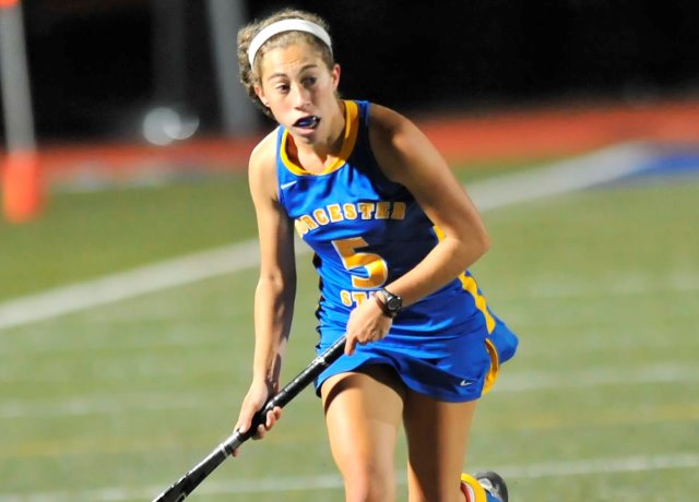 Field Hockey Falls To Salem State, 3-2, In Double-Overtime Thriller