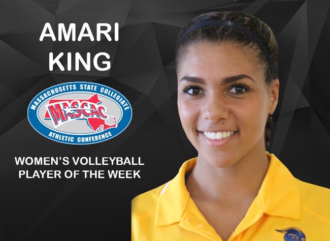 King Tabbed MASCAC Volleyball Player of the Week