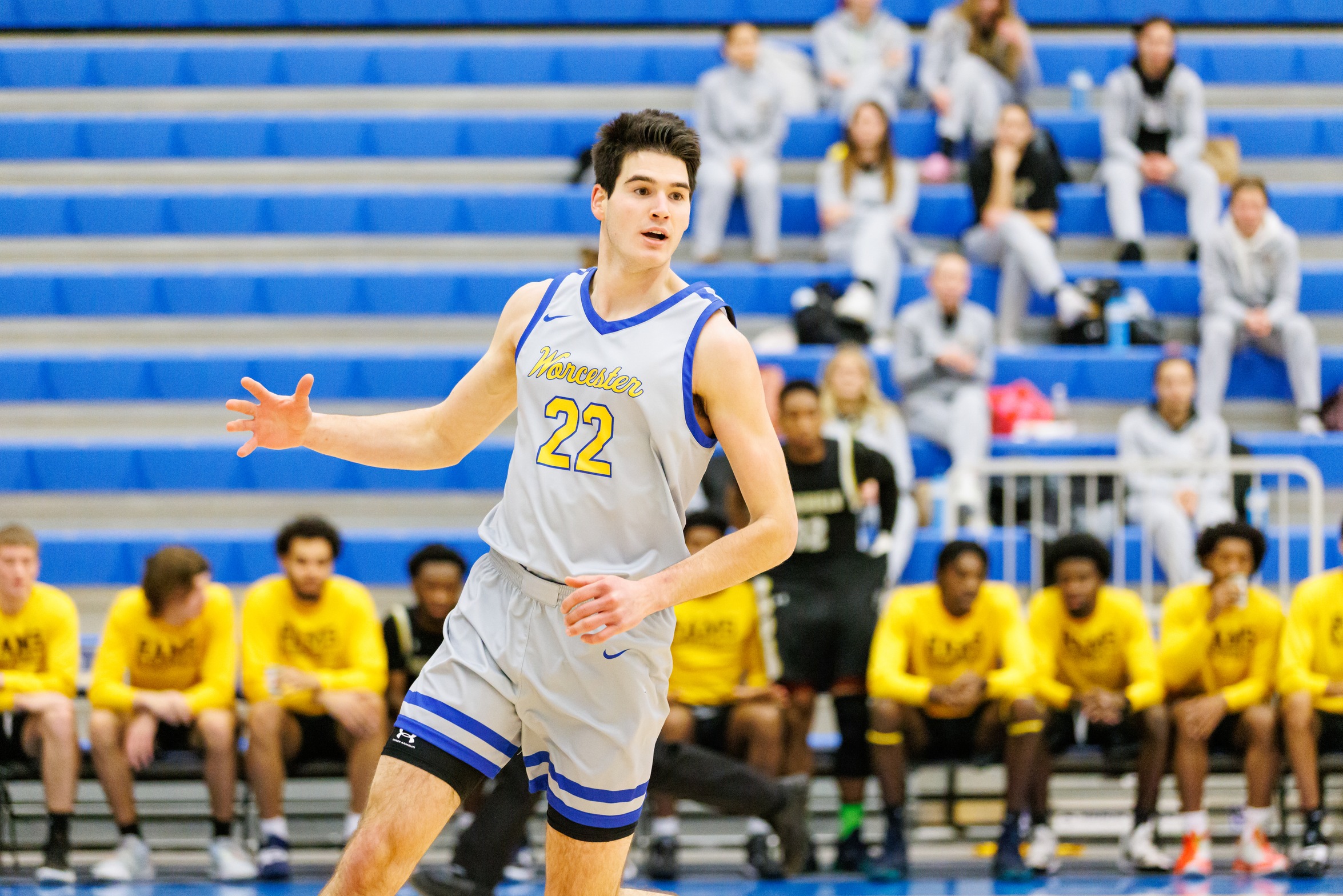 Worcester State Men’s Basketball Remain Unbeaten in MASCAC Play as the Advance to Third Straight MASCAC Championship